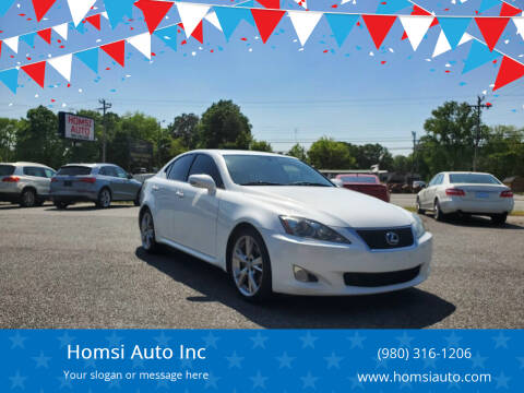 2009 Lexus IS 250 for sale at Homsi Auto Inc in Kannapolis NC