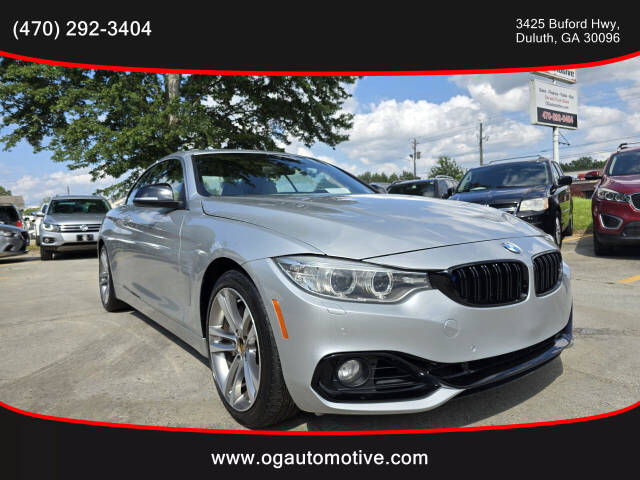 2015 BMW 4 Series for sale at OG Automotive, LLC. in Duluth, GA