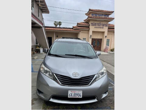 2012 Toyota Sienna for sale at OC Car Registry in San Bernardino CA
