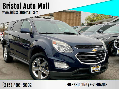 2016 Chevrolet Equinox for sale at Bristol Auto Mall in Levittown PA