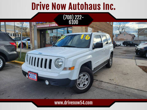2016 Jeep Patriot for sale at Drive Now Autohaus Inc. in Cicero IL