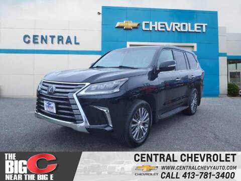 2018 Lexus LX 570 for sale at CENTRAL CHEVROLET in West Springfield MA