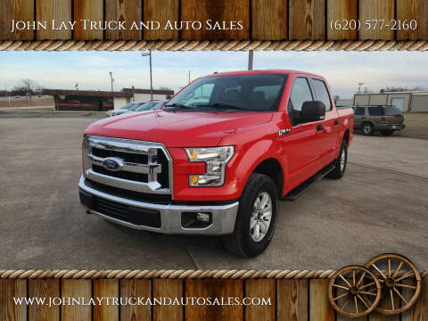 2016 Ford F-150 for sale at John Lay Truck and Auto Sales in Independence KS
