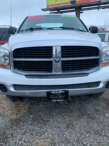 2005 Dodge Ram for sale at BELOW BOOK AUTO SALES in Idaho Falls ID
