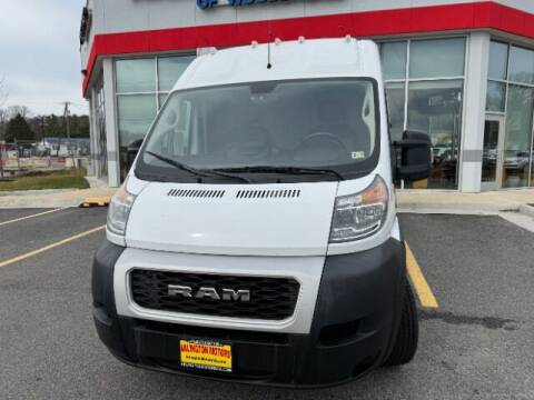 2019 RAM ProMaster for sale at DMV Easy Cars in Woodbridge VA