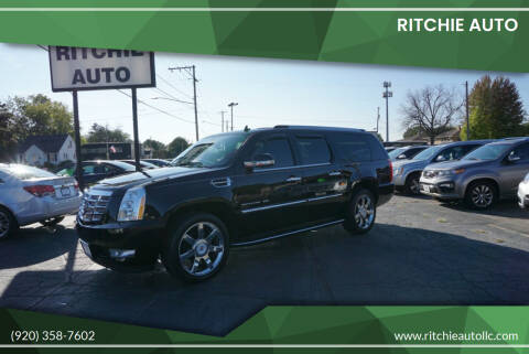 2011 Cadillac Escalade ESV for sale at Ritchie Auto in Appleton WI