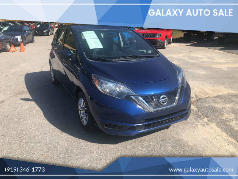 2018 Nissan Versa Note for sale at Galaxy Auto Sale in Fuquay Varina NC