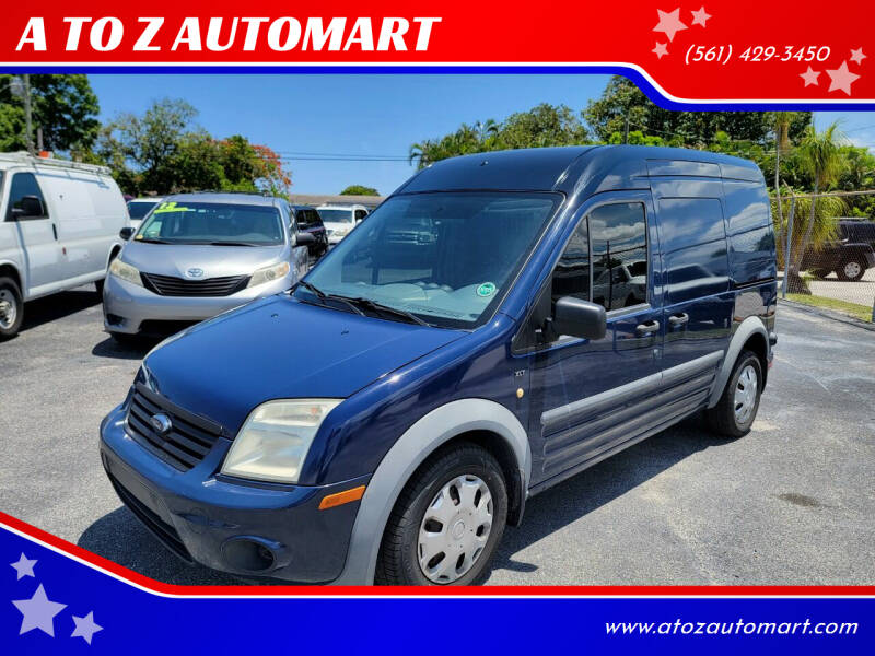 2010 Ford Transit Connect for sale at A TO Z  AUTOMART in West Palm Beach FL