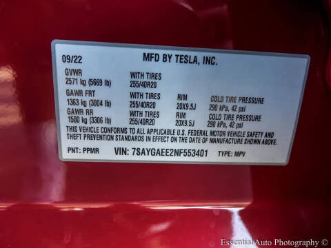 2022 Tesla Model Y Long Range