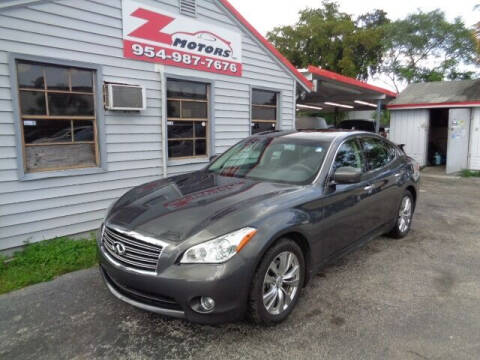 2013 Infiniti M37 for sale at Z Motors in North Lauderdale FL
