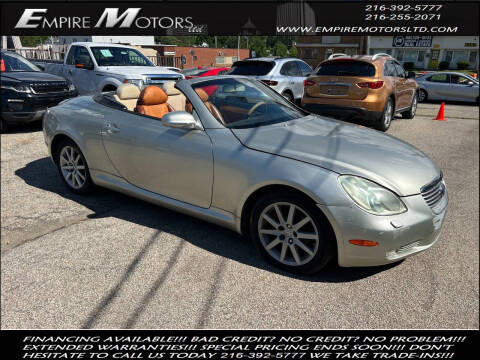 2004 Lexus SC 430 for sale at Empire Motors LTD in Cleveland OH