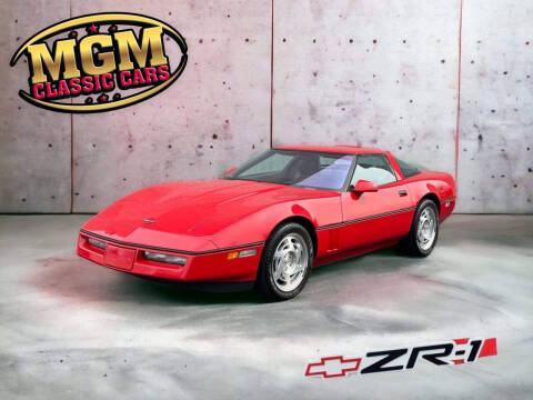 1990 Chevrolet Corvette for sale at MGM CLASSIC CARS in Addison IL