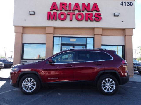 2019 Jeep Cherokee for sale at Ariana Motors in Las Vegas NV