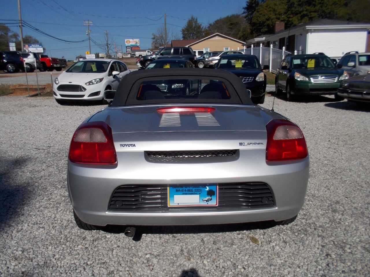Preowned 2001 TOYOTA MR2 Base 2dr Convertible for sale by Carolina Auto Connection in Spartanburg, SC
