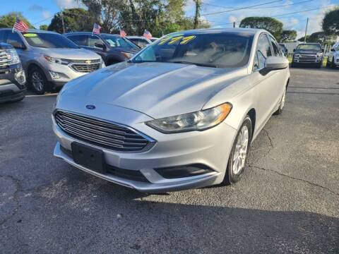 2017 Ford Fusion for sale at Bargain Auto Sales in West Palm Beach FL