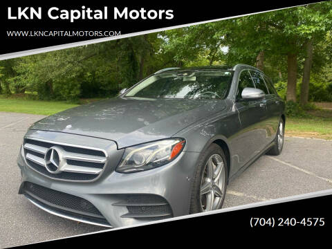 2017 Mercedes-Benz E-Class for sale at LKN Capital Motors in Lincolnton NC