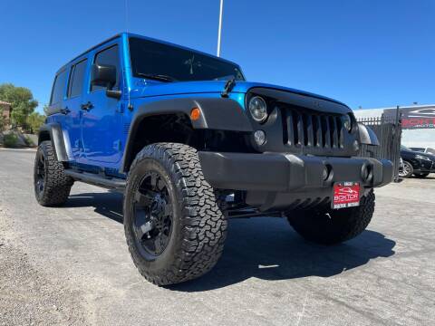 2015 Jeep Wrangler Unlimited for sale at Boktor Motors - Las Vegas in Las Vegas NV