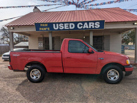 2002 Ford F-150 for sale at Paw Paw's Used Cars in Alexandria LA