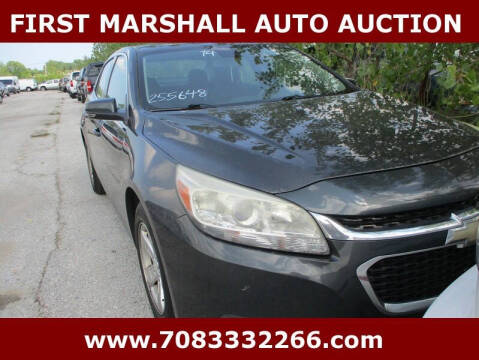 2014 Chevrolet Malibu for sale at First Marshall Auto Auction in Harvey IL