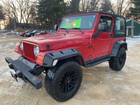 2004 Jeep Wrangler for sale at Northwoods Auto & Truck Sales in Machesney Park IL