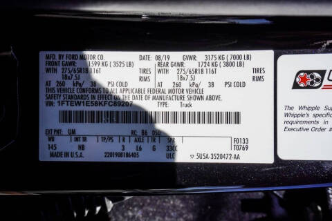 2019 Ford F-150 Lariat