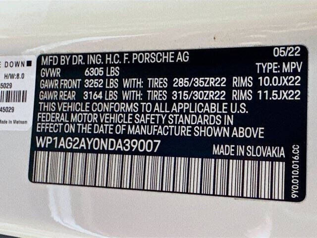 2022 Porsche Cayenne GTS