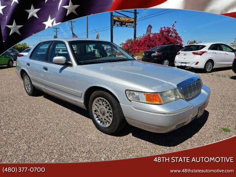 2001 Mercury Grand Marquis for sale at 48TH STATE AUTOMOTIVE in Mesa AZ
