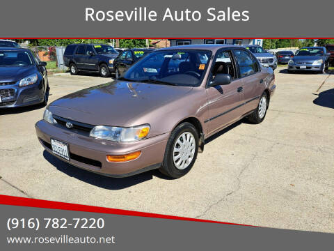 1993 Toyota Corolla for sale at Roseville Auto Sales in Roseville CA