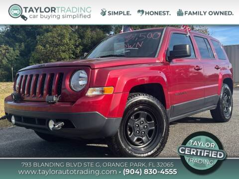 2015 Jeep Patriot for sale at Taylor Trading in Orange Park FL
