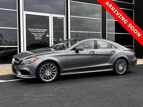 2016 Mercedes-Benz CLS for sale at Autohaus Group of St. Louis MO - 3015 South Hanley Road Lot in Saint Louis MO