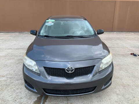 2009 Toyota Corolla for sale at ALL STAR MOTORS INC in Houston TX