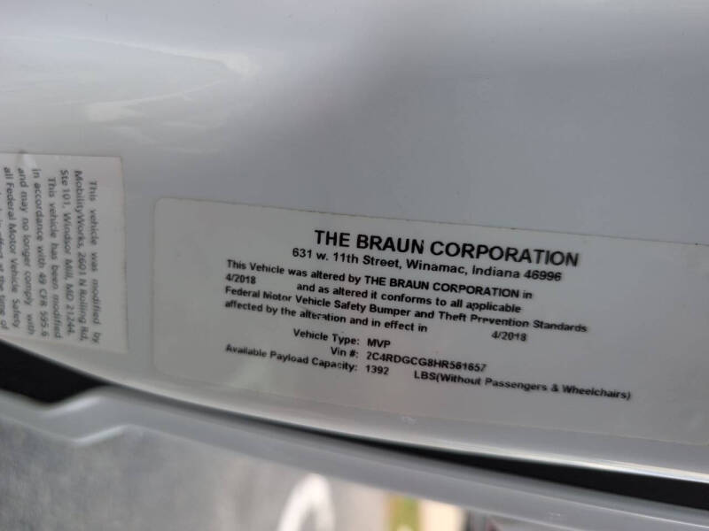 2017 Dodge Grand Caravan SXT