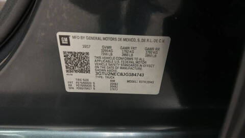 2018 GMC Sierra 1500