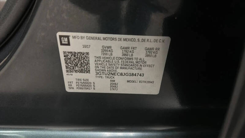 2018 GMC Sierra 1500