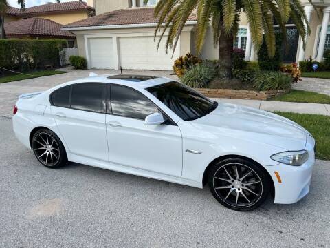 2012 BMW 5 Series for sale at Exceed Auto Brokers in Lighthouse Point FL