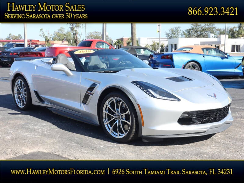 2018 Chevrolet Corvette for sale at Hawley Motor Sales in Sarasota FL