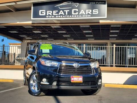 2014 Toyota Highlander for sale at Great Cars in Sacramento CA