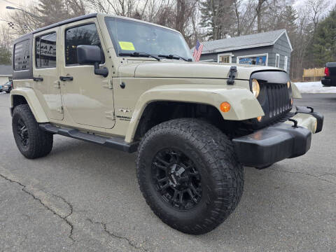 2017 Jeep Wrangler Unlimited for sale at A1 AUTO LLC in Pepperell MA
