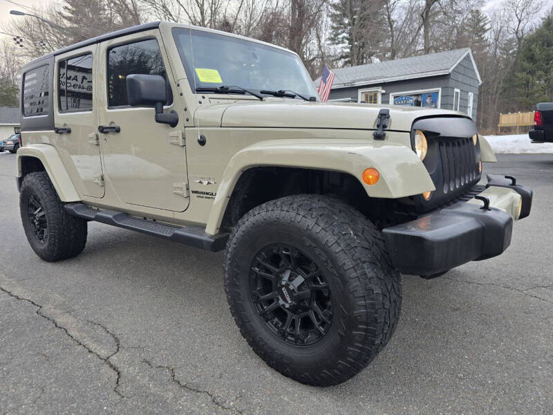 2017 Jeep Wrangler Unlimited for sale at A1 AUTO LLC in Pepperell MA