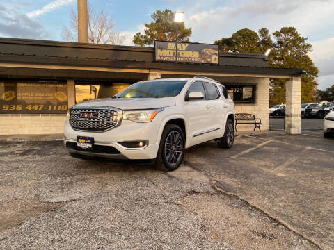2019 GMC Acadia for sale at Bay Motors in Tomball TX