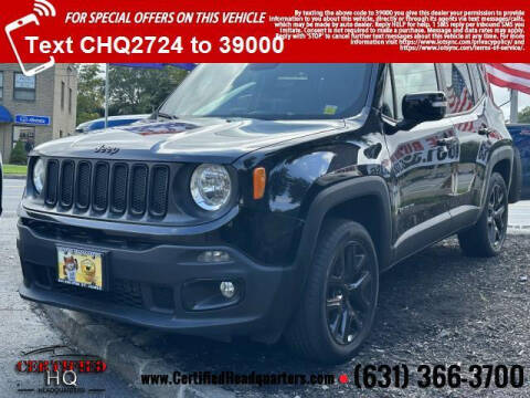 2018 Jeep Renegade for sale at CERTIFIED HEADQUARTERS in Saint James NY