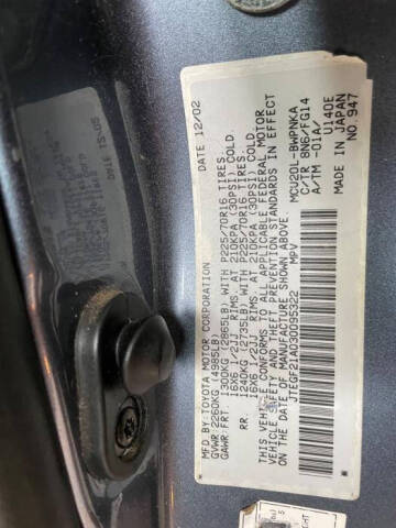 2003 Toyota Highlander