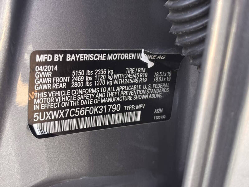 2015 BMW X3 xDrive35i