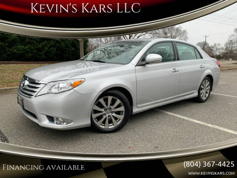 2011 Toyota Avalon for sale at Kevin's Kars LLC in Richmond VA