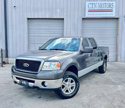 2007 Ford F-150 for sale at CTN MOTORS in Houston TX