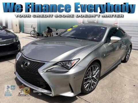 2018 Lexus RC 300 for sale at JM Automotive in Hollywood FL