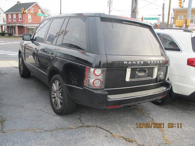 2010 Land Rover Range Rover for sale at AW Auto Sales in Allentown PA