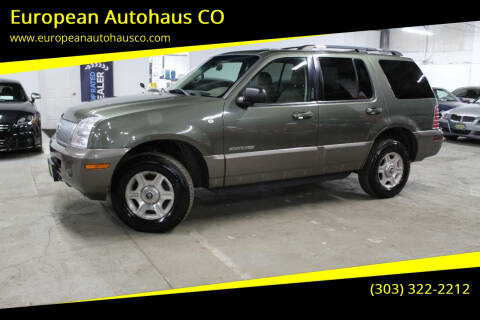 2002 Mercury Mountaineer for sale at European Autohaus CO in Denver CO