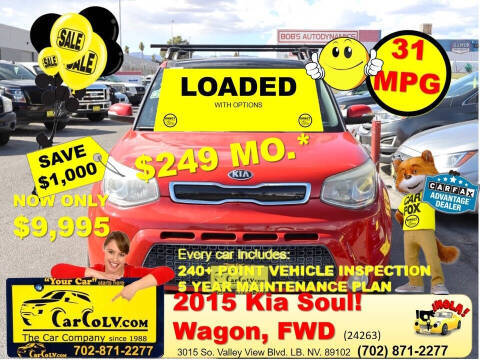 2015 Kia Soul for sale at The Car Company - 249 monthly payments in Las Vegas NV