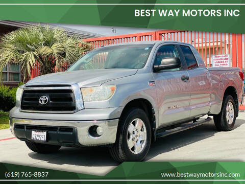 2010 Toyota Tundra for sale at BEST WAY MOTORS INC in San Diego CA